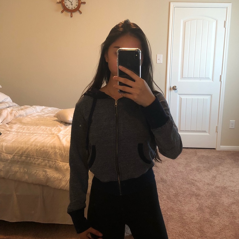 Cotton On blue hoodie